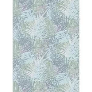 Zöld fehér khaki csillogó leveles tapéta