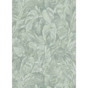 Zöld levél mintás tapéta Zöld levél mintás tapéta