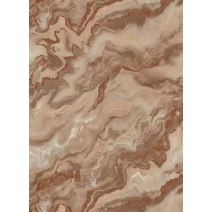 Fehér szürke rozsdabarna bronz márvány mintás tapéta