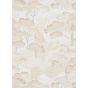 Fa mintás szürke bézs színű tapéta