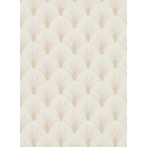 Legyező mintás drapp bézs színű tapéta