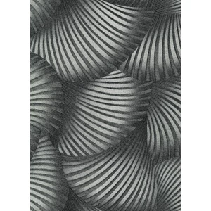 Szürke és ezüst tónusú fémes hatású tapéta