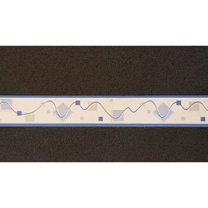 Kék szürke négyzetes bordűr 10m 3,5cm széles