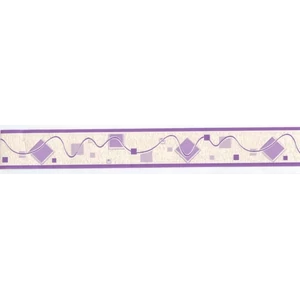 lila fehér kockás bordűr