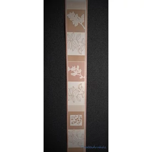 Barna modern leveles bordűr 10m 4,5 cm széles