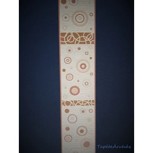 Barna körös bordűr 10 m 9,5cm széles