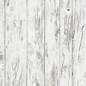 Fehér rusztikus fahatású tapéta