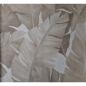 Bézs, barna, levél mintás tapéta Bézs, barna, levél mintás tapéta