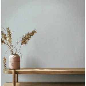 Ezüstös-törtfehér/világos szürke tónusú textilhatású tapéta