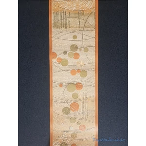 Narancs arany modern bordűr 13,5cm széles 5m