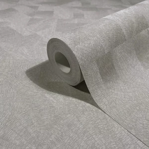 Textilhatású szürke tapéta