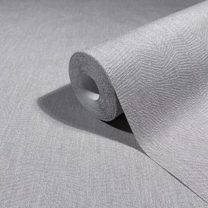 Szürke színű szövött hatású tapéta