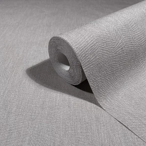 Szürke textilhatású tapéta