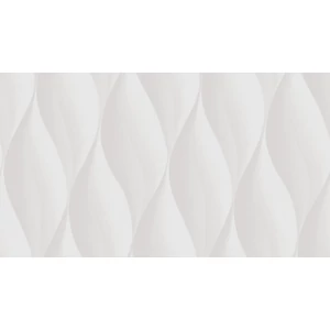 Világosbézs szürke leveles tapéta