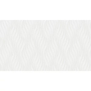 Világosbézs hullámos tapéta