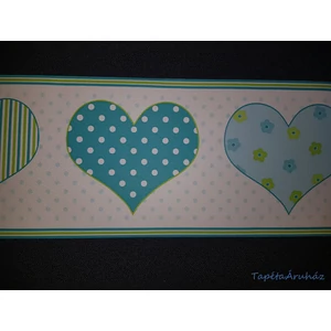 Gyerekszobai bordűr 10m hosszú 18cm széles