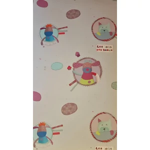 Állatmintás gyerekszobai tapéta