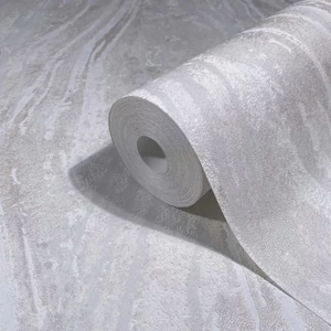 Hullámos gyöngyházfehér szürke színű tapéta