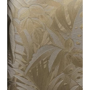 Bronz, fényes, leveles tapéta Bronz, fényes, leveles tapéta