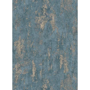 Sötétkék csillogó betonmintás tapéta