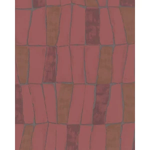 Vörös kő mintás modern tapéta Vörös kő mintás modern tapéta