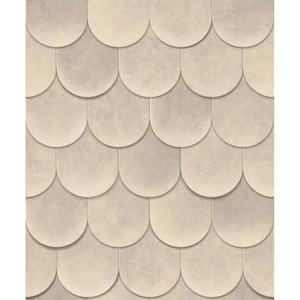 Szürke cserép mintás tapéta