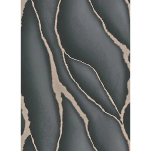 Fekete arany márvány mintás tapéta