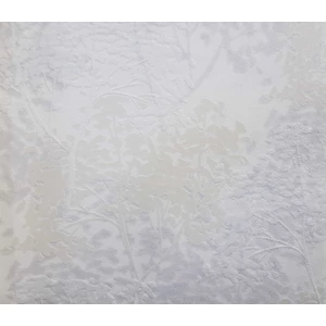 Drapp alapon szürke bézs csillogó fa mintás tapéta