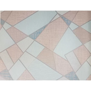 Kék szürke ezüst geometriai mintás tapéta