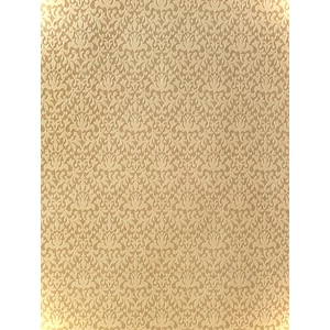 Fahéj színű barokk mintás tapéta