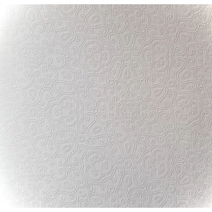 Fehér, mintás, strukturált felületű tapéta Fehér, mintás, strukturált felületű tapéta