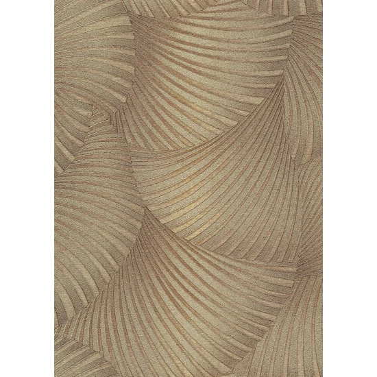 Bézs aranybarna fémes hatású tapéta