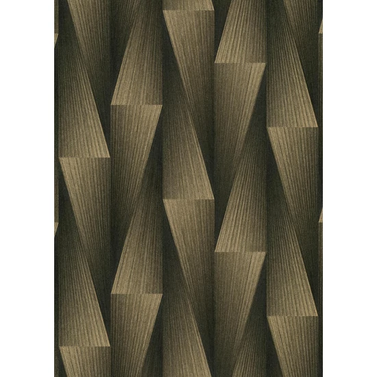 moha és olajzöld és bézs arany tónus fémes hatású tapéta