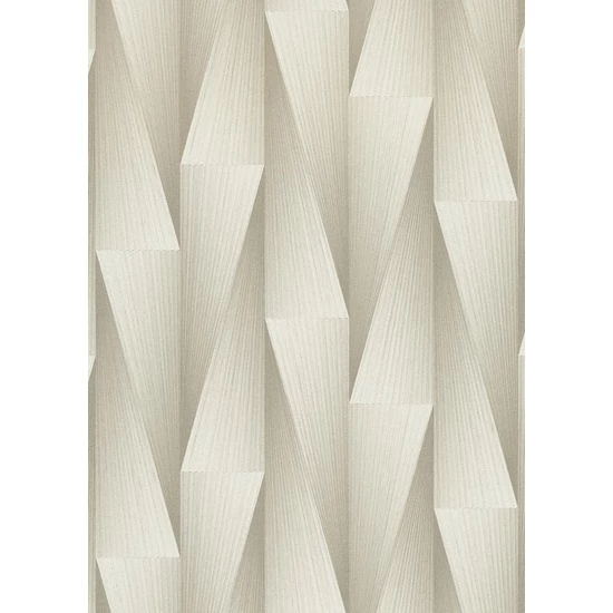 krém finom bézs és szürke tónus fémes hatású tapéta