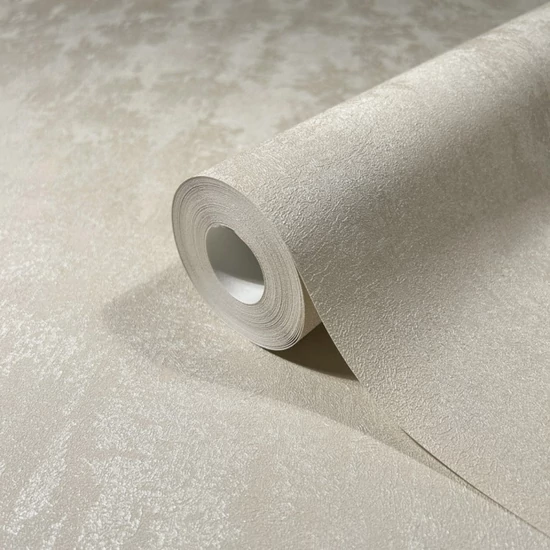 Fényes bézs beton mintás tapéta