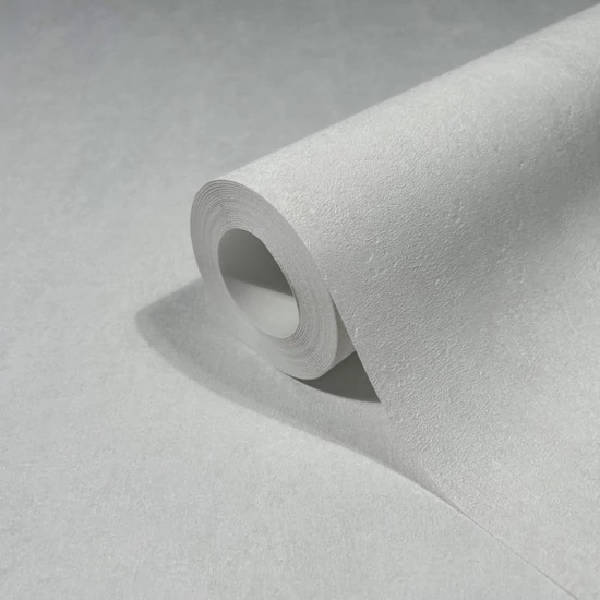 Matt törtfehér beton mintás tapéta