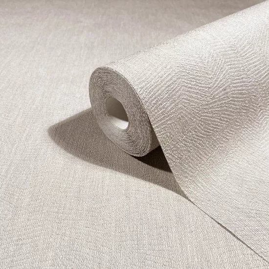 Drapp színű szövött hatású tapéta