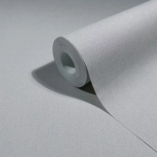 Szürkésbarna textil hatású tapéta