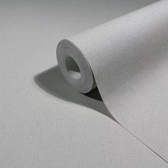 Szürke textilhatású tapéta