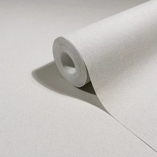 Halványbarna textilhatású tapéta