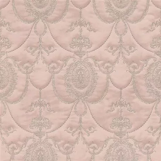 Mályva barna színű klasszikus mintás tapéta