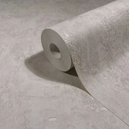 Szürke fehér fényes beton mintás tapéta