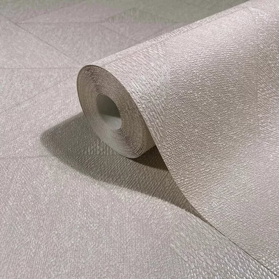 Bézs barna színű geometriai mintás tapéta