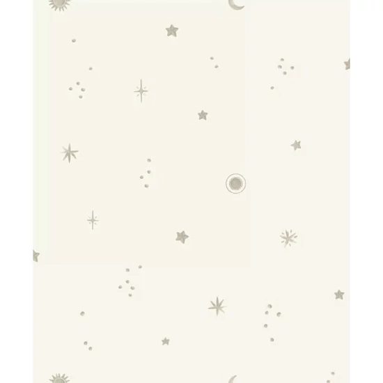 Fehér alapon égbolt mintás tapéta