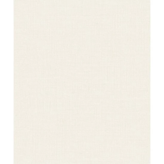Fehér krém szövet hatású tapéta
