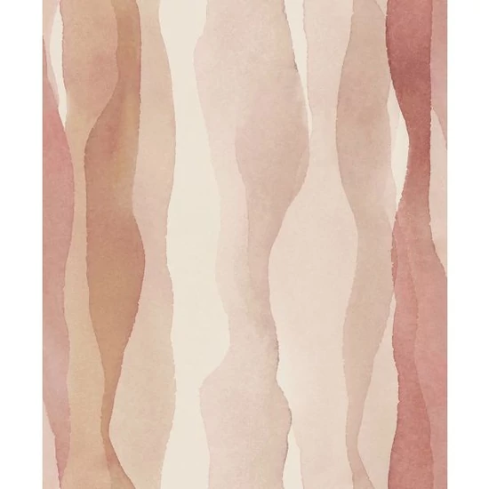 Téglavörös hullámos tapéta