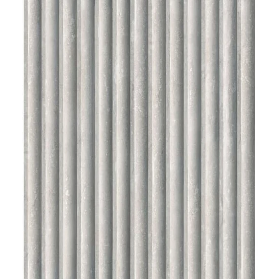 Sötétszürke, fehér lambéria mintás tapéta