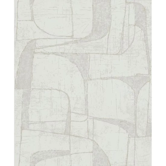 Barna bézs arany absztrakt geometriai mintás tapéta