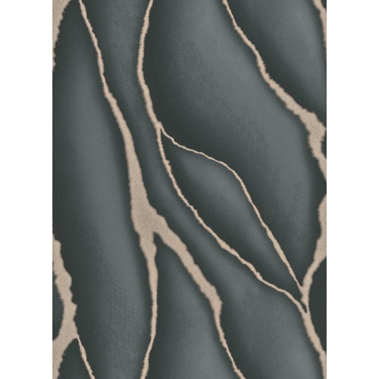 Fekete arany márvány mintás tapéta