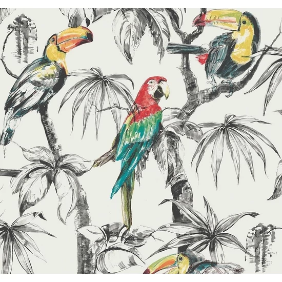 Trópusi mintás tapéta